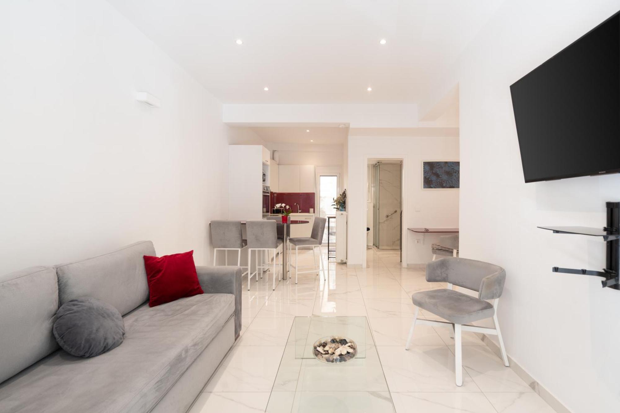 Sophisticated Modern Apt In Athens Center Luaran gambar